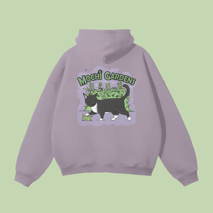 Purple Nug x Purple | Streetwear Fleece Mochi Gardens Hoodie - 350 GSM