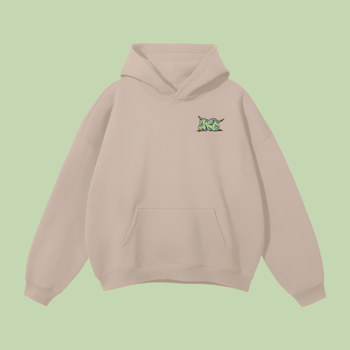 Purple Nug x Purple | Streetwear Fleece Mochi Gardens Hoodie - 350 GSM