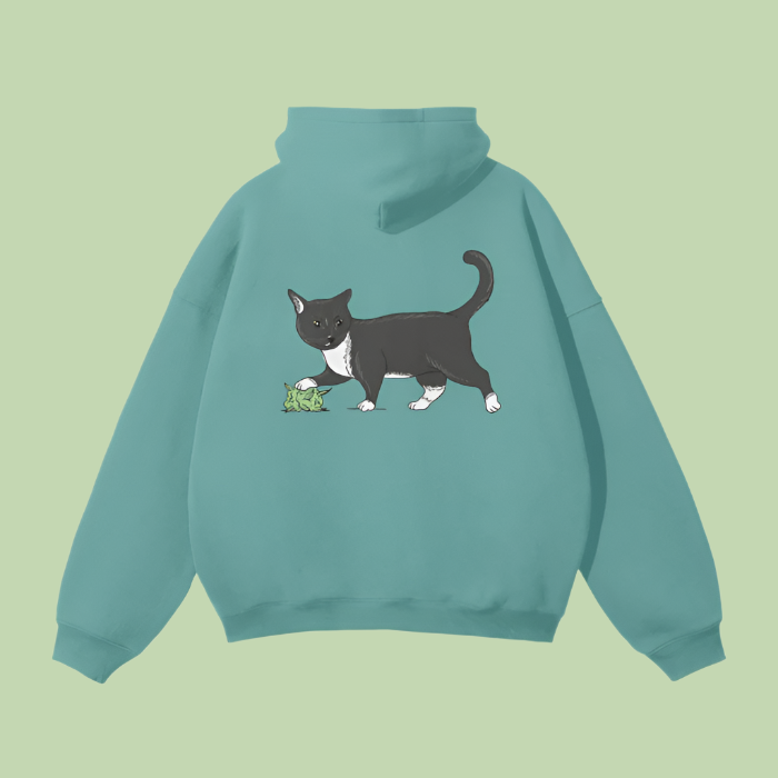 Head x Mochi Nug | Streetwear Fleece Mochi Gardens Hoodie - 350 GSM