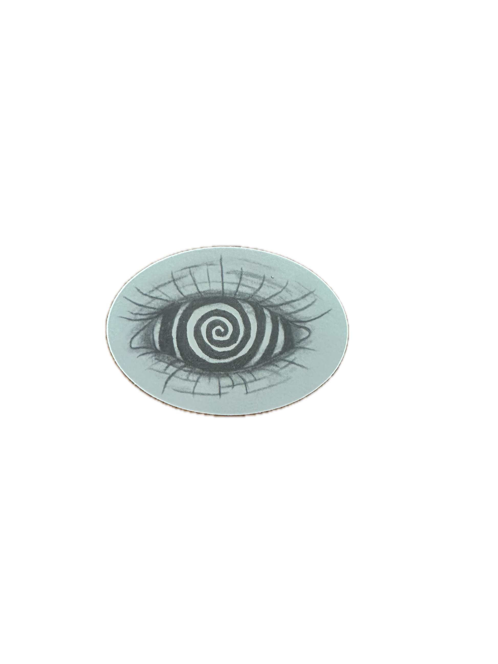 Warped Pupil 3" Sticker