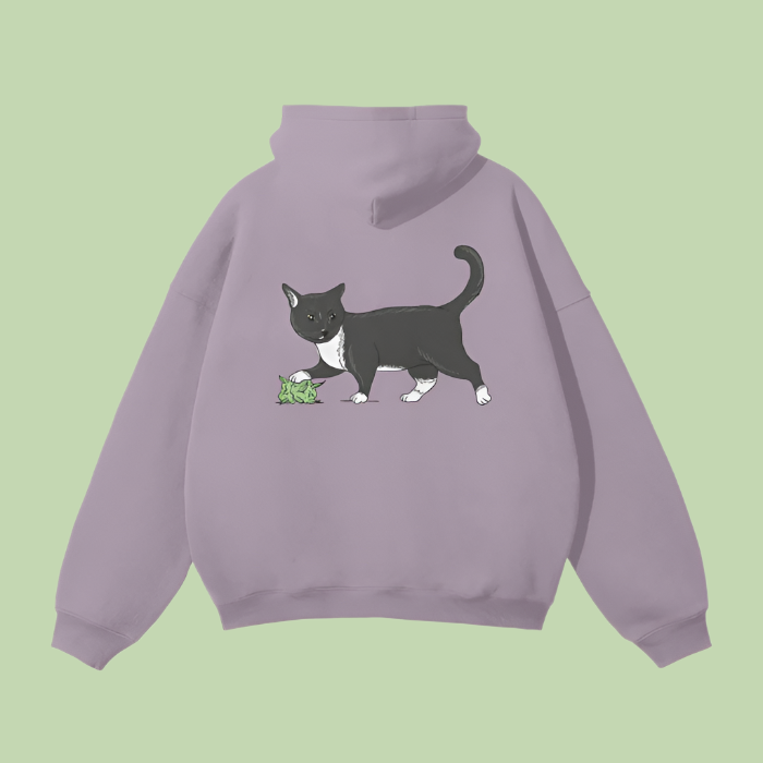 Head x Mochi Nug | Streetwear Fleece Mochi Gardens Hoodie - 350 GSM