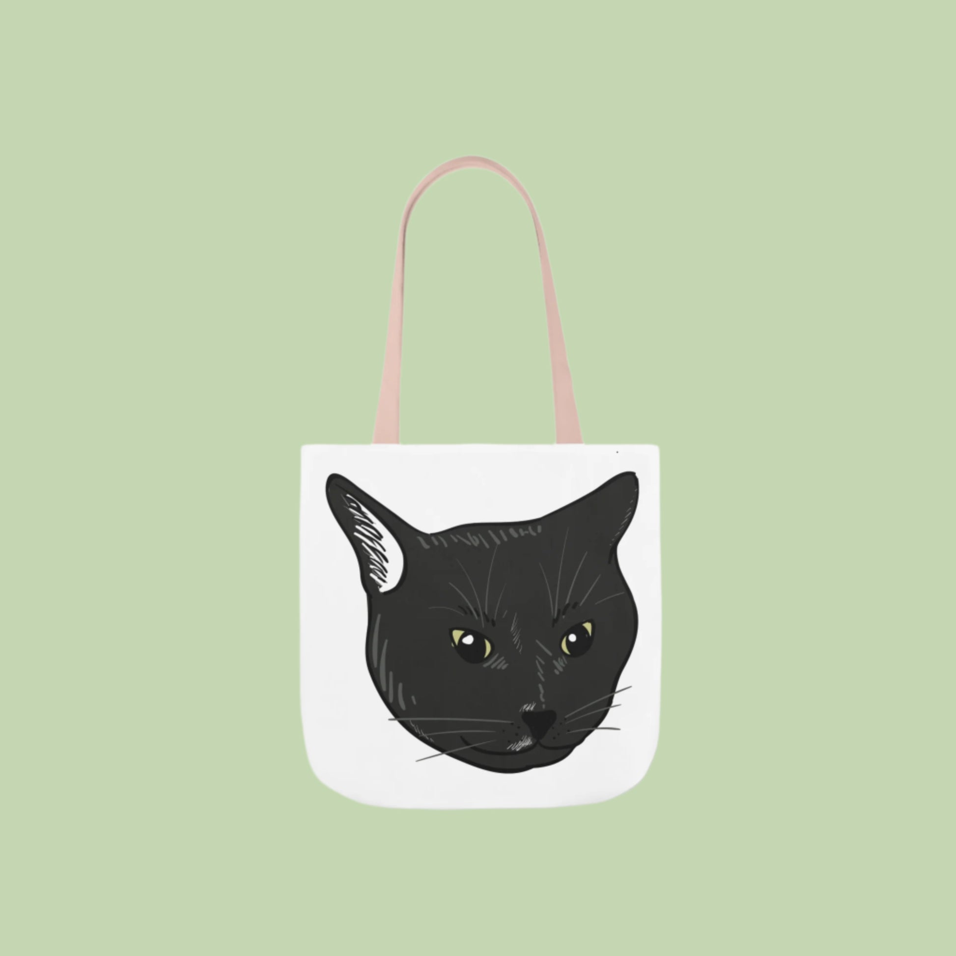 Classic | Mochi Gardens Canvas Tote with 5-Color Straps