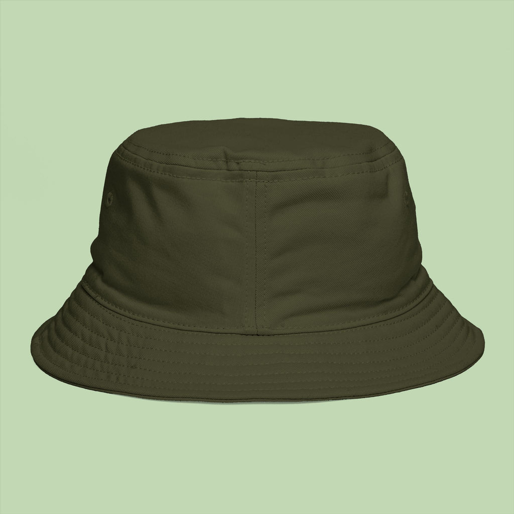 "Grayscale Logo" Bucket Hat