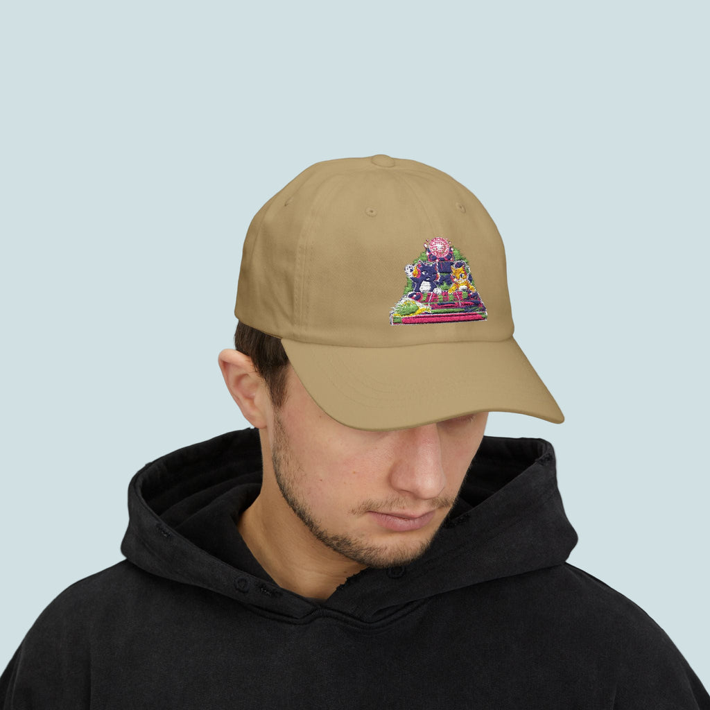Embroidered House Cats | BOUQS&CATS Classic Dad Cap