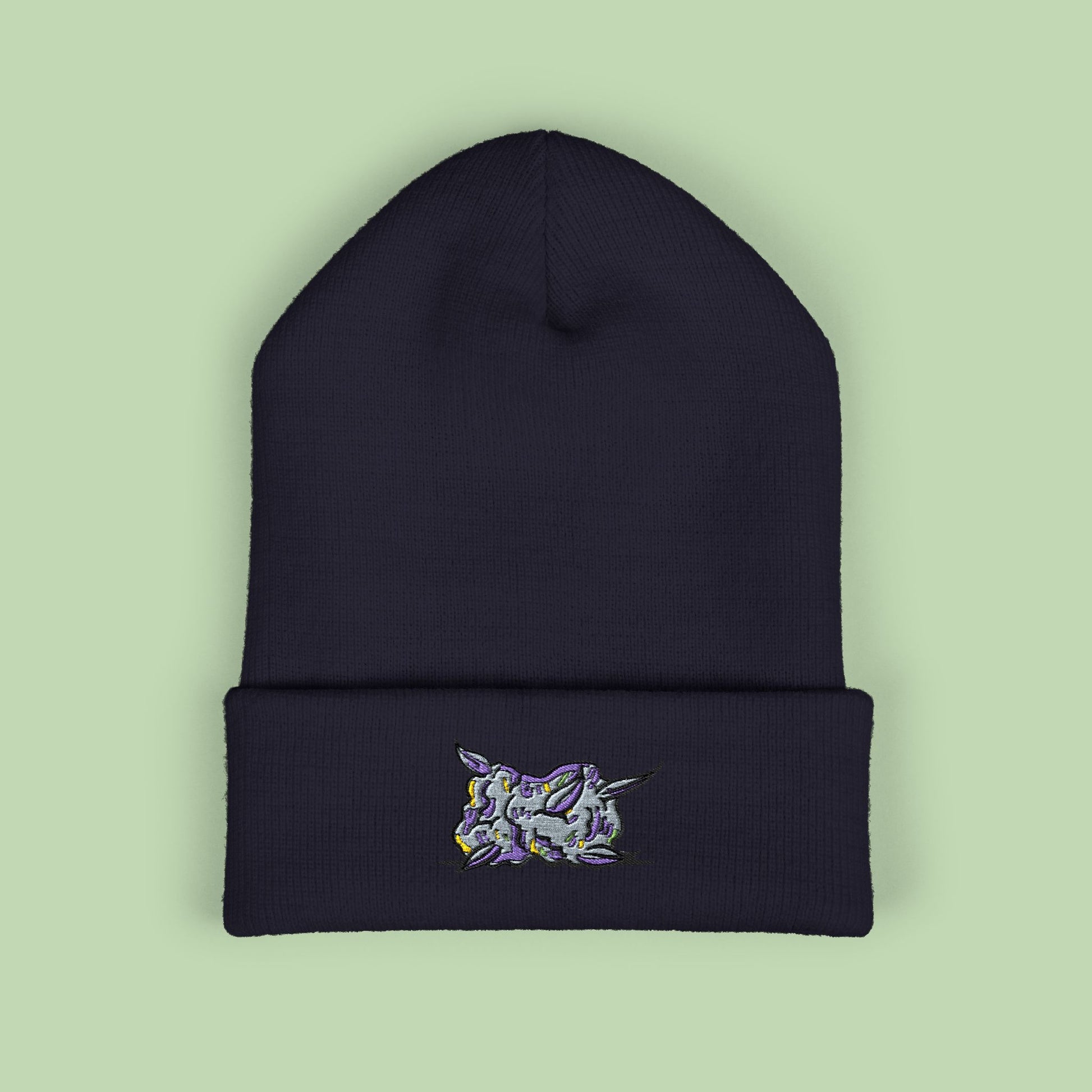 Embroidered Nug | Mochi Gardens Classic Cuffed Beanie