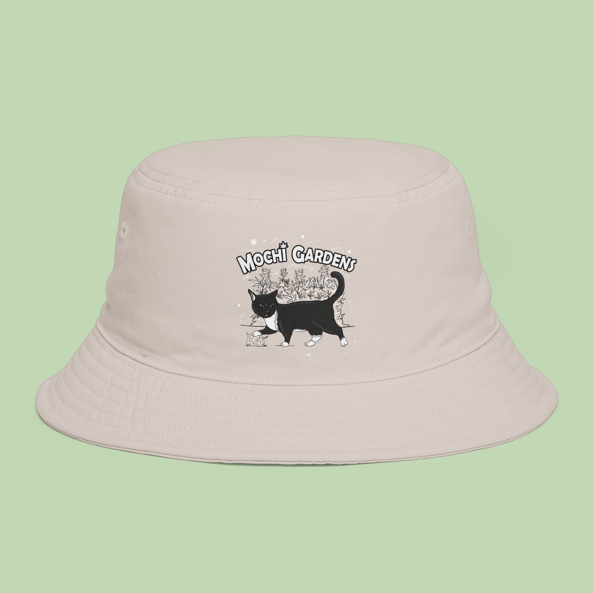 "Grayscale Logo" Bucket Hat