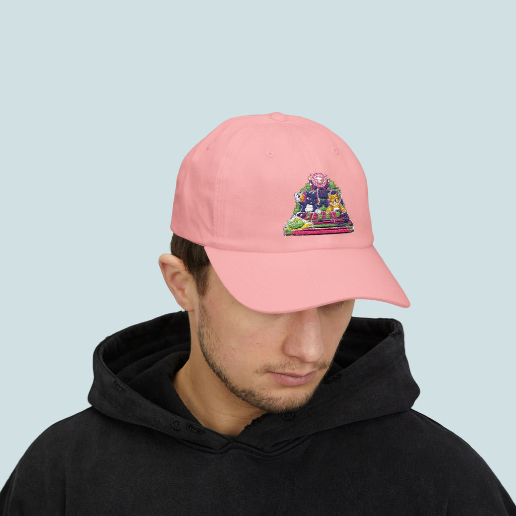 Embroidered House Cats | BOUQS&CATS Classic Dad Cap