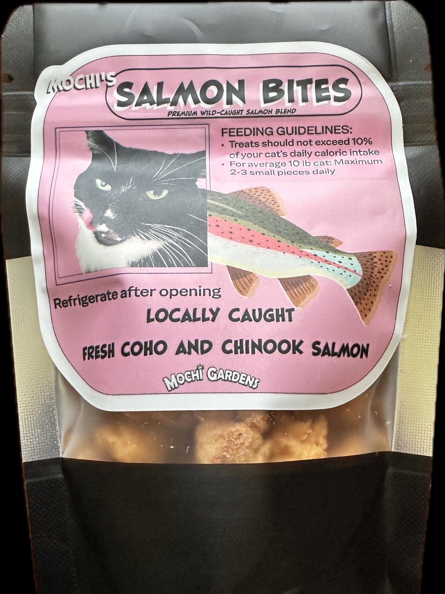 Mochi's Salmon Bites