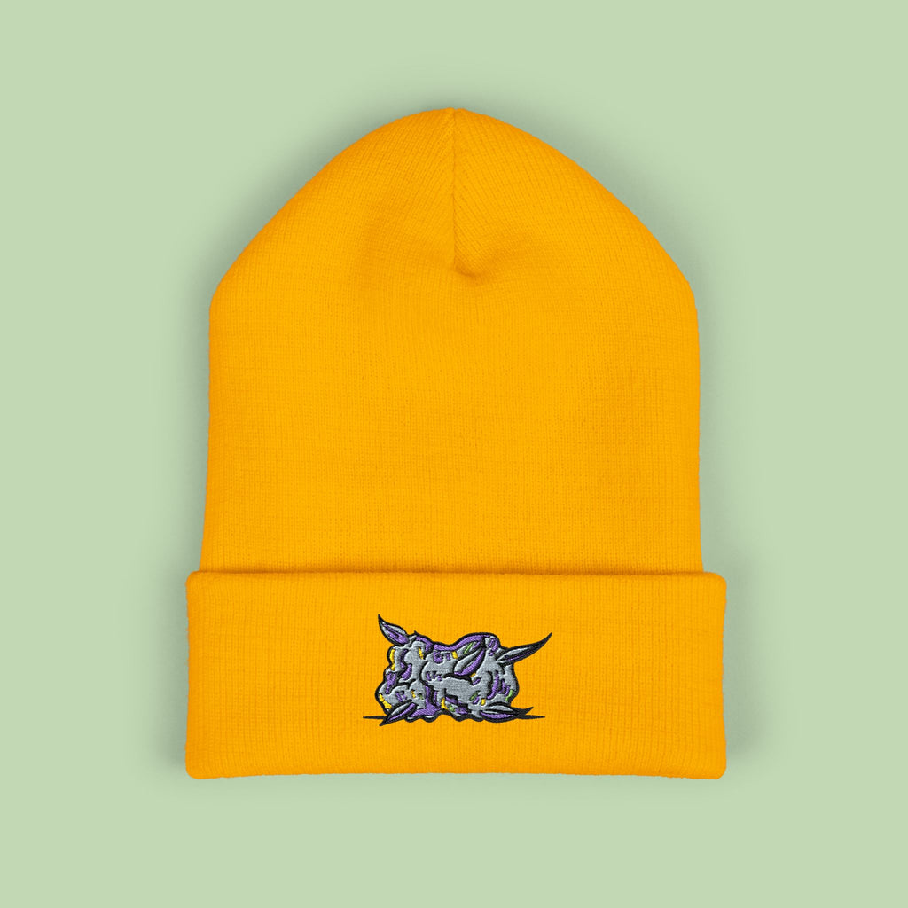 Embroidered Nug | Mochi Gardens Classic Cuffed Beanie