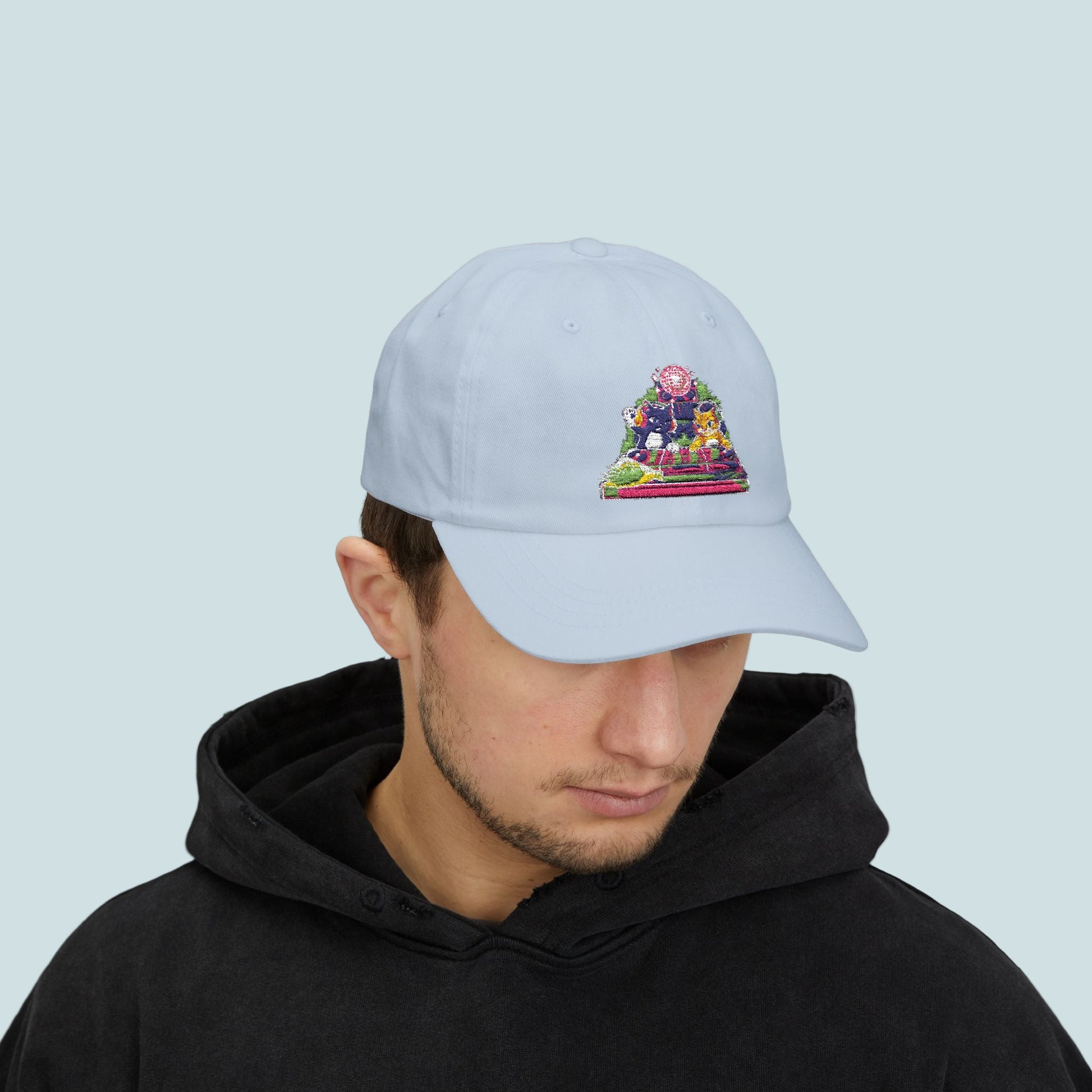 Embroidered House Cats | BOUQS&CATS Classic Dad Cap