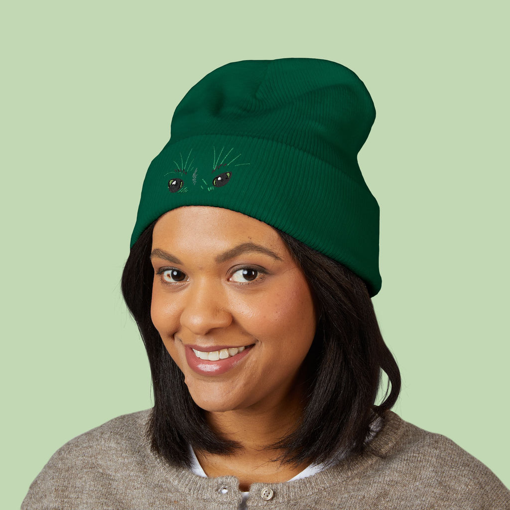 Peeking Eyes | Mochi Gardens Classic Cuffed Beanie