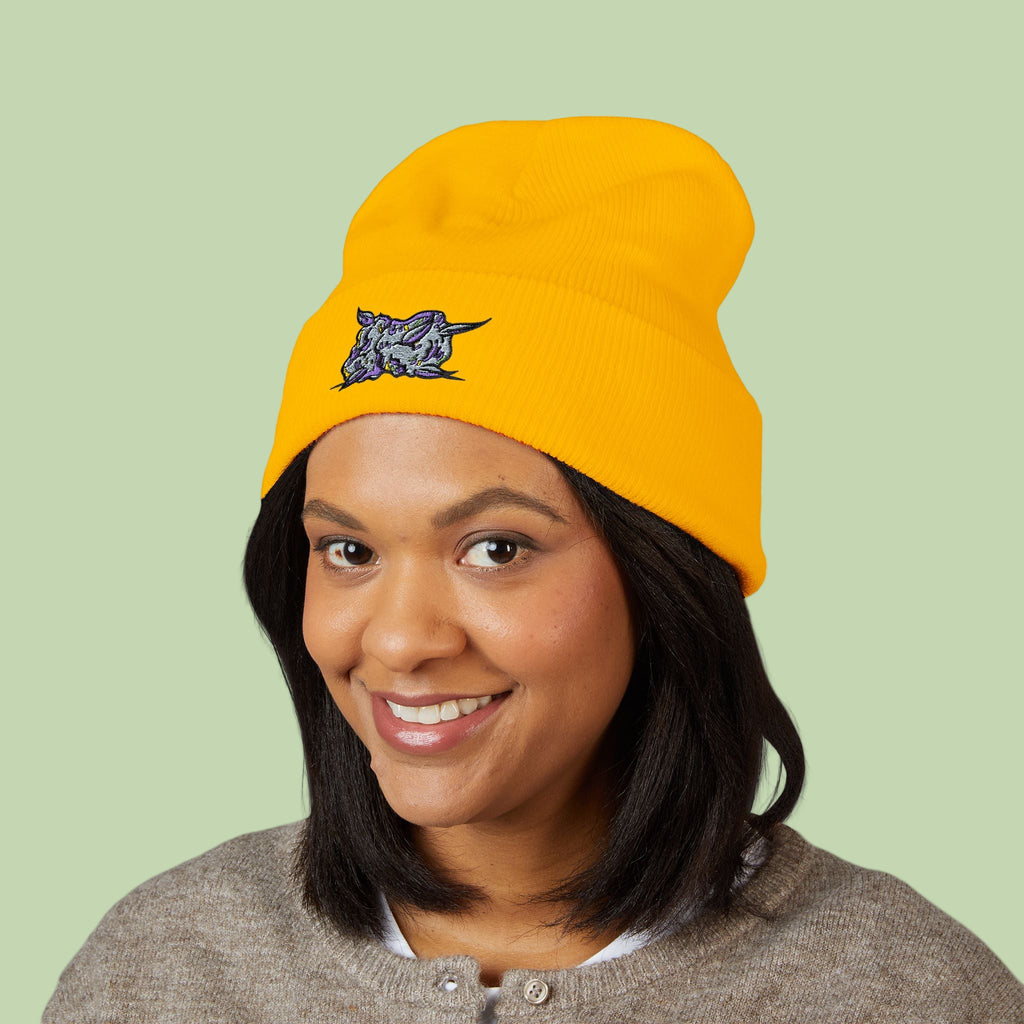 Embroidered Nug | Mochi Gardens Classic Cuffed Beanie