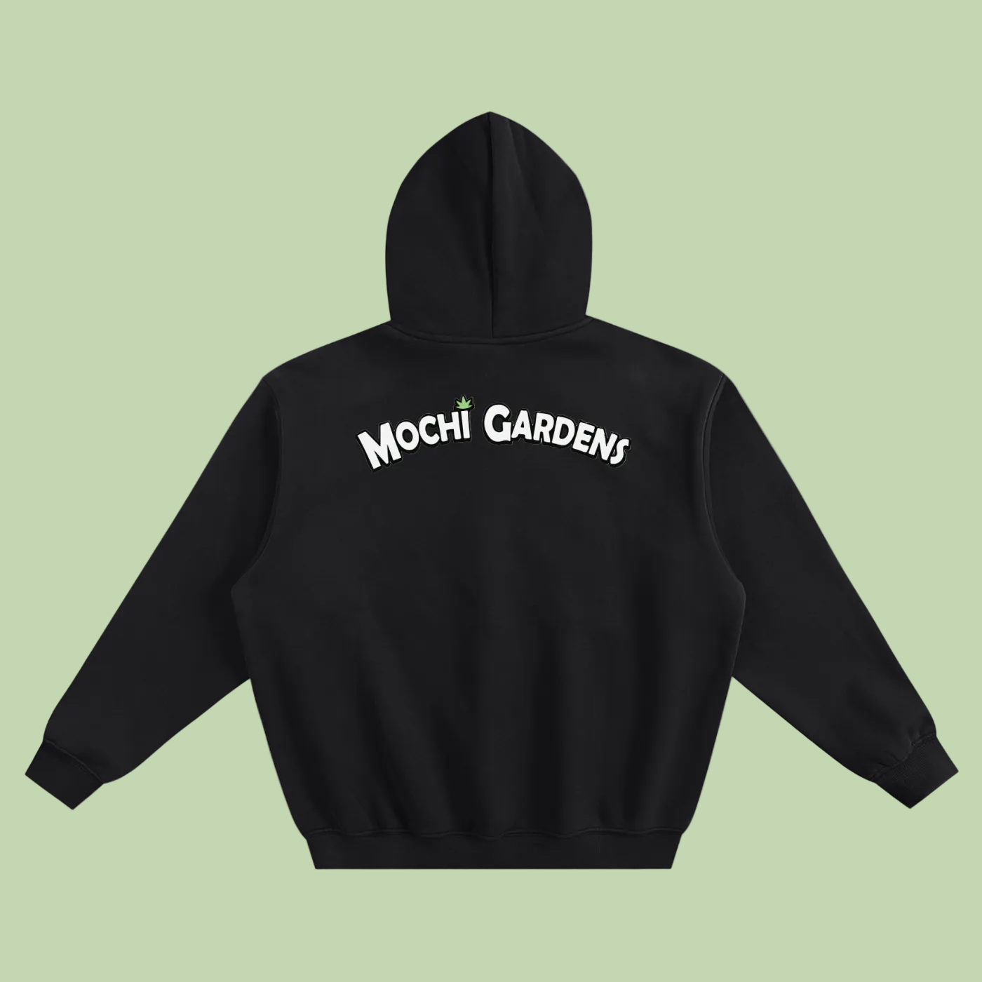 Classic Provisions | Mochi Gardens Fleeced Boxy Hoodie - 350 GSM