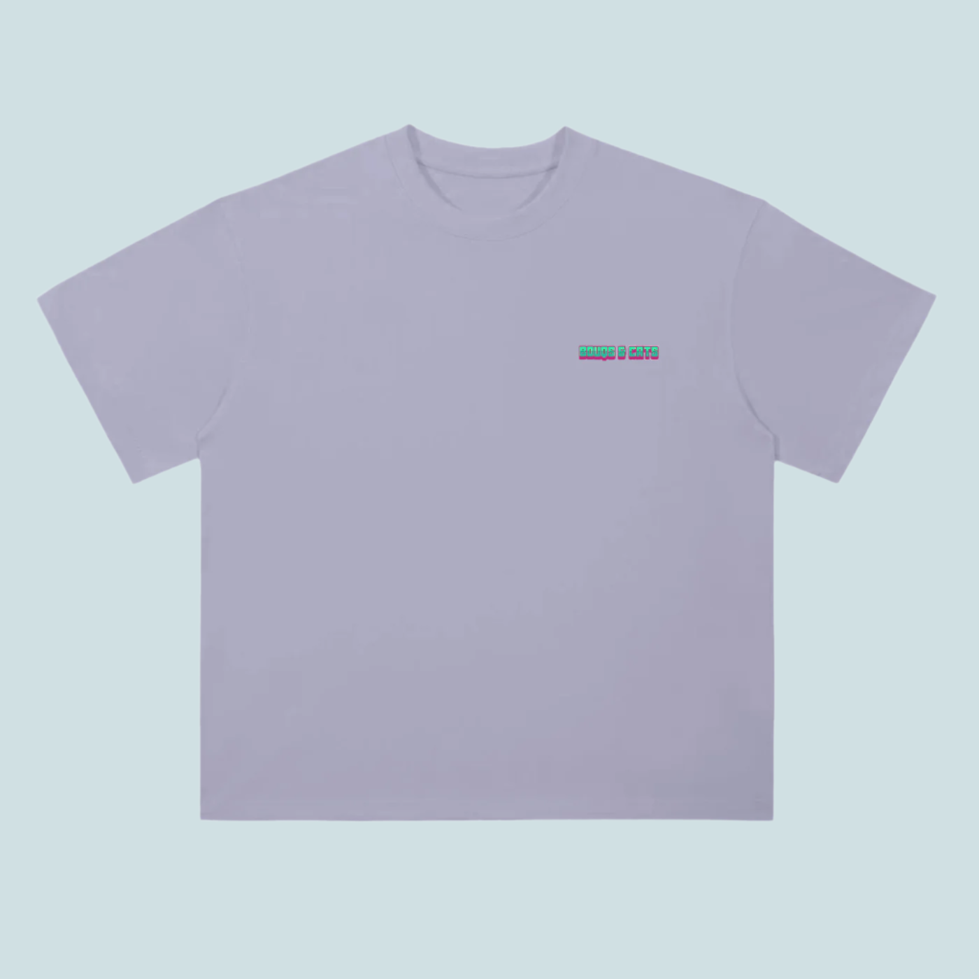 BOUQS&CATS Drop Shoulder T-Shirt - 300 GSM