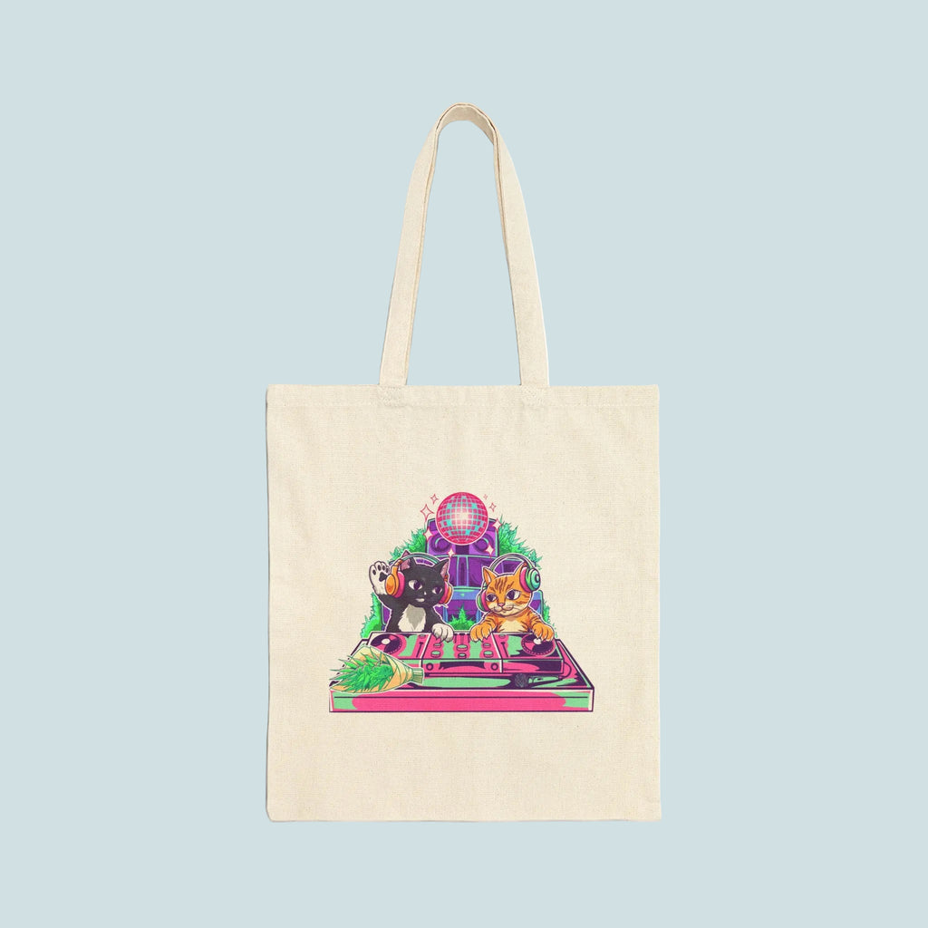 Bouqs&cats Cotton Canvas Tote Bag