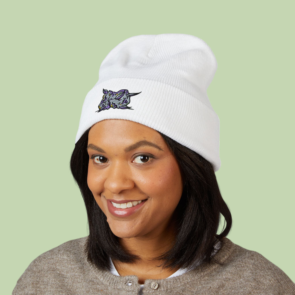 Embroidered Nug | Mochi Gardens Classic Cuffed Beanie