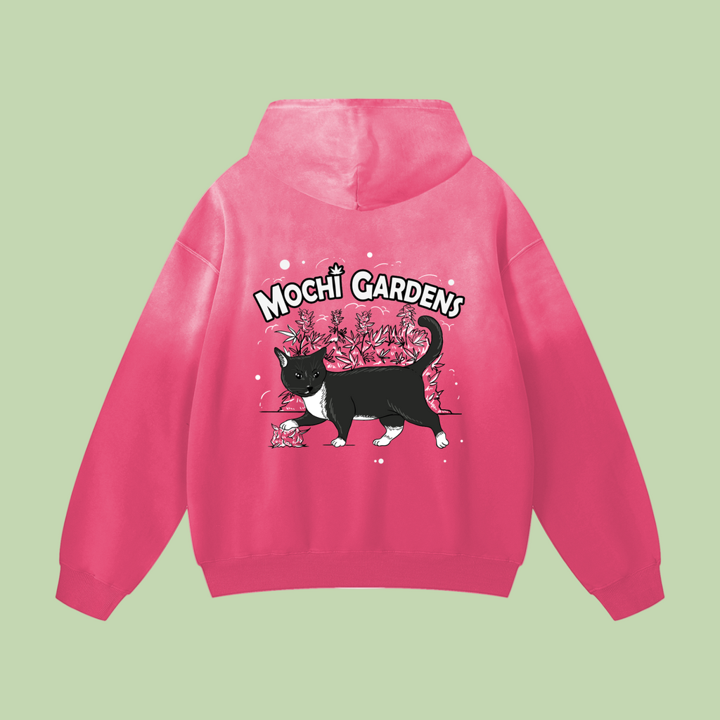 Eyes x Grayscale | Monkey Wash Mochi Gardens Hoodie - 400 GSM