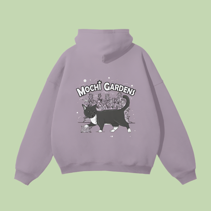 Head x Grayscale | Streetwear Fleece Mochi Gardens Hoodie - 350 GSM