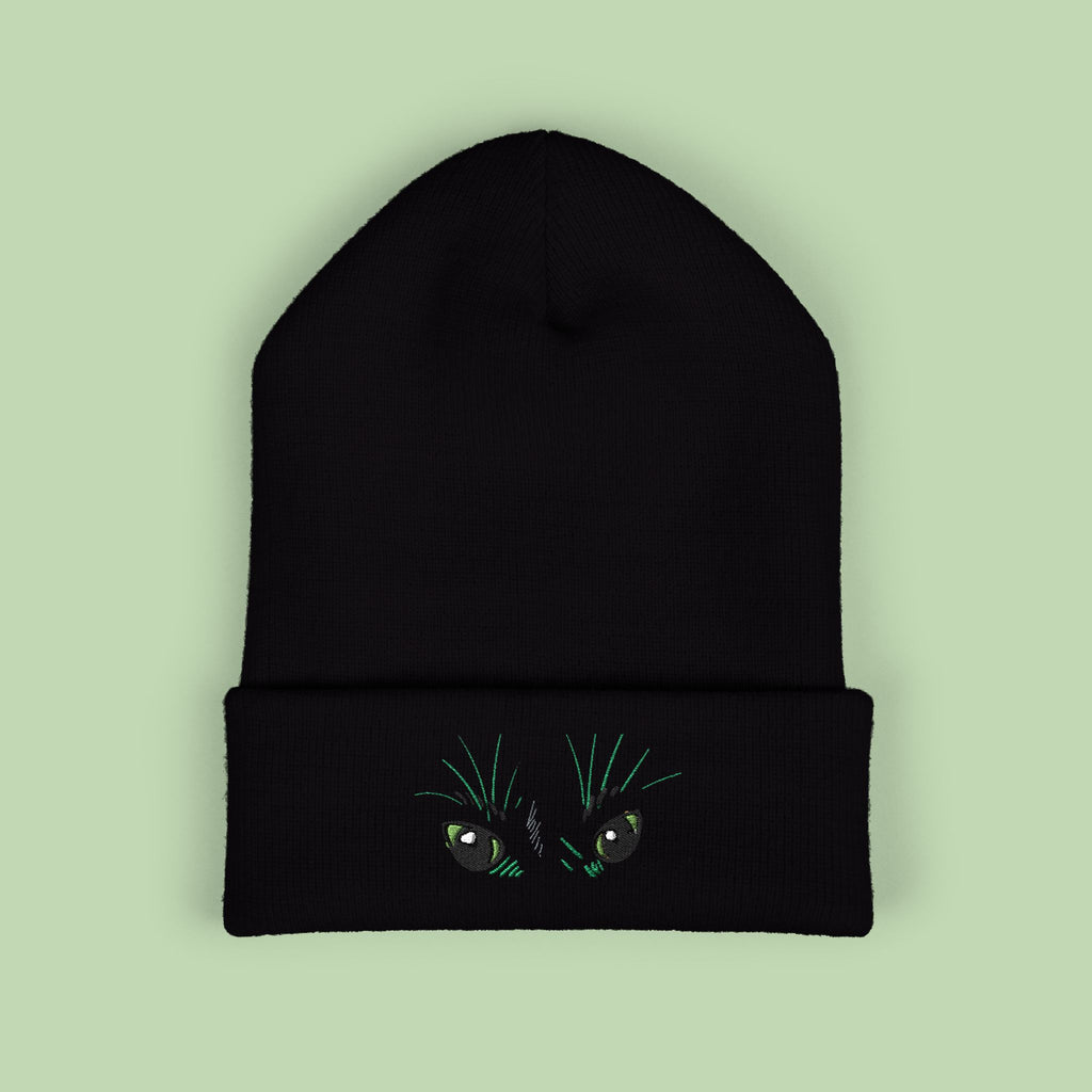 Peeking Eyes | Mochi Gardens Classic Cuffed Beanie