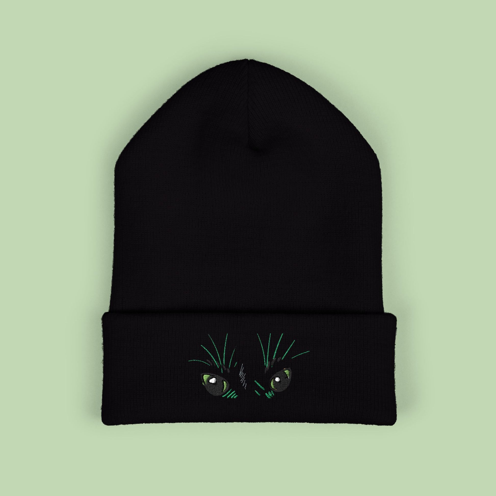 Peeking Eyes | Mochi Gardens Classic Cuffed Beanie