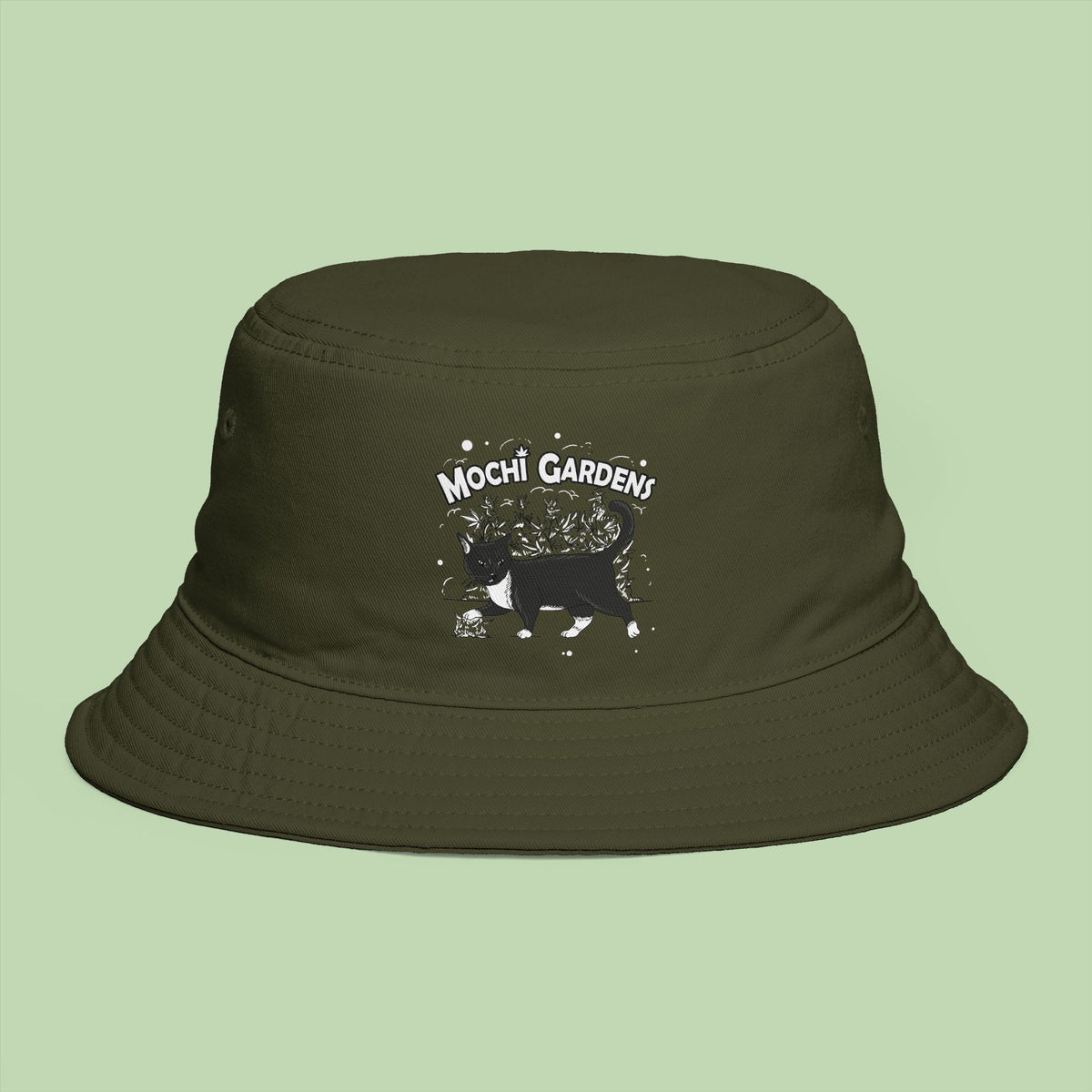 "Grayscale Logo" Bucket Hat