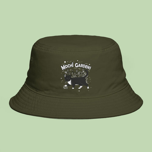 "Grayscale Logo" Bucket Hat