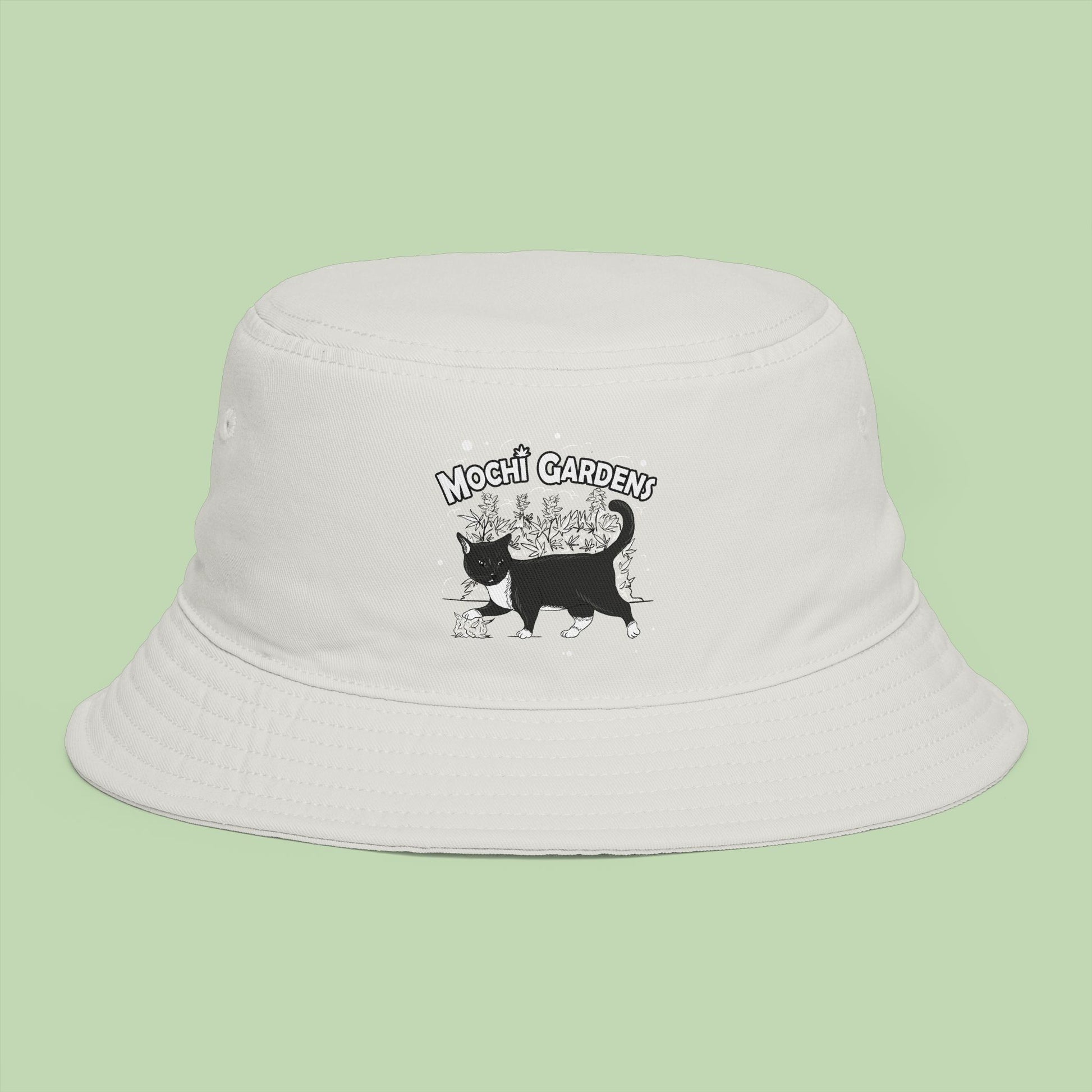 "Grayscale Logo" Bucket Hat