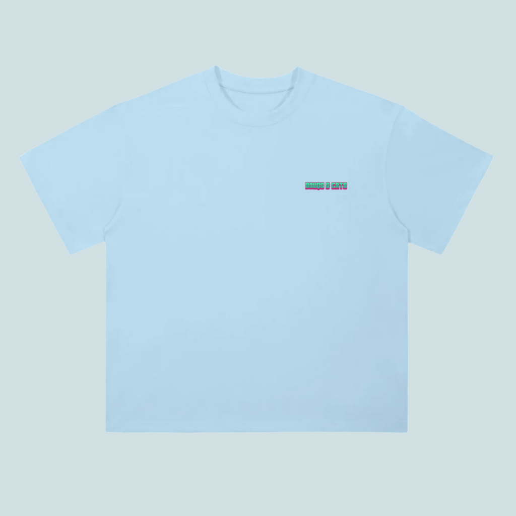 BOUQS&CATS Drop Shoulder T-Shirt - 300 GSM