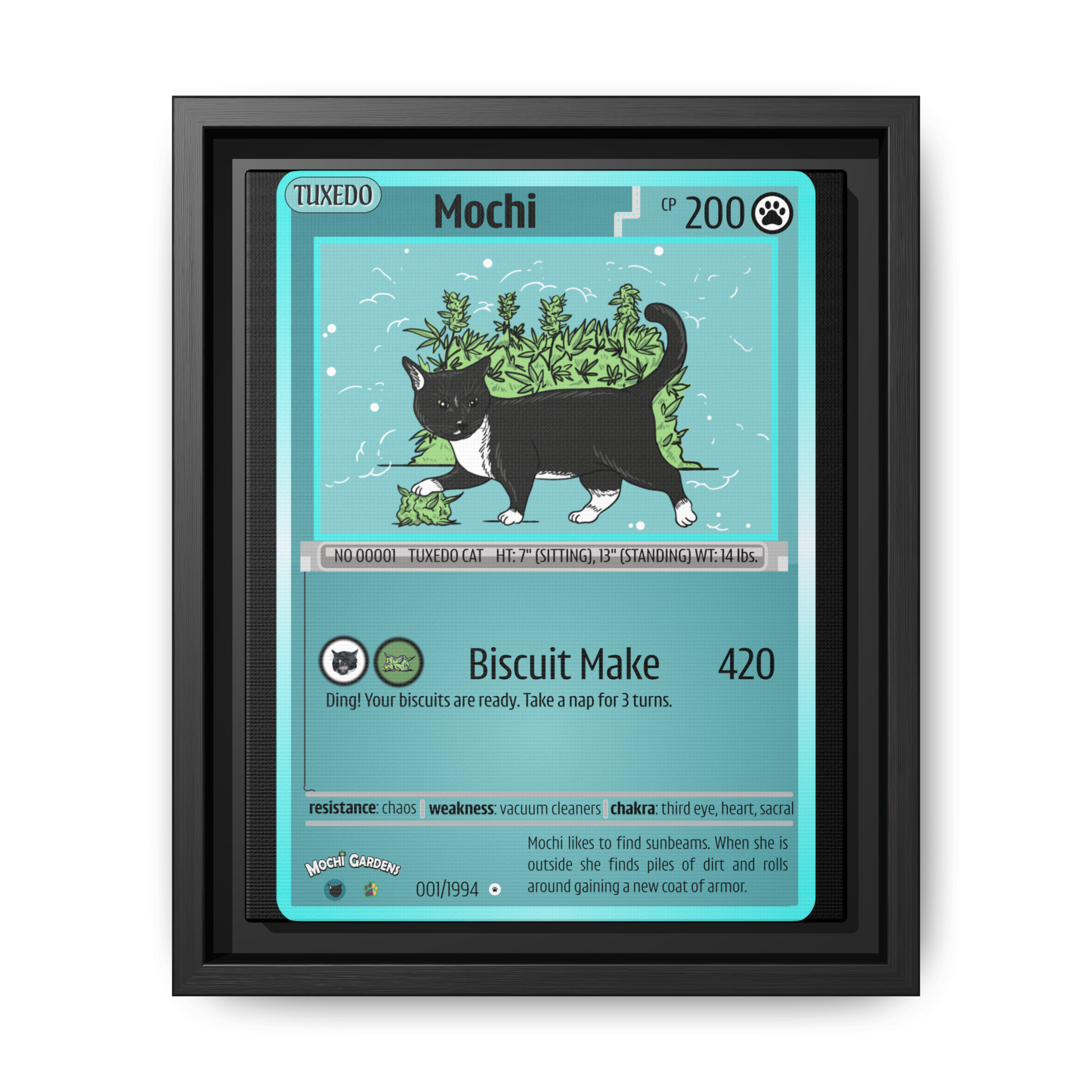 Custom Pet Trading Card Mochi Gardens Novelty Nook Custom Pet Trading Card Mochi Gardens Novelty Nook
