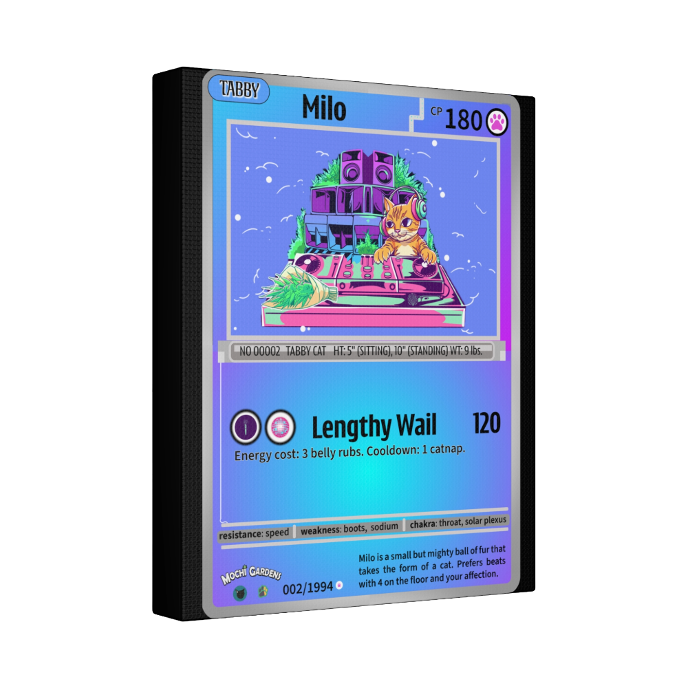 Custom Pet Trading Card