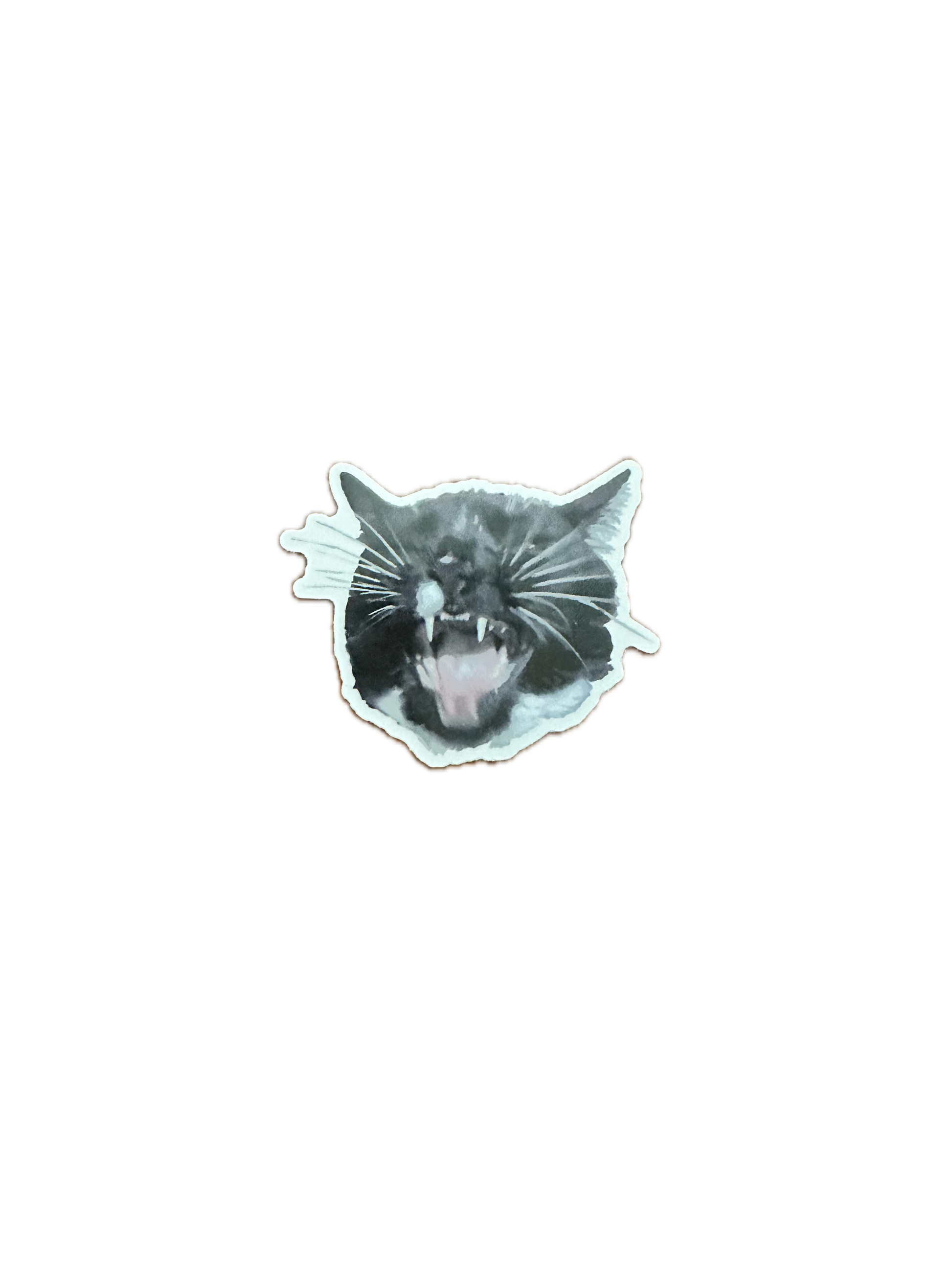 Mochi Yawn 2.5" Sticker