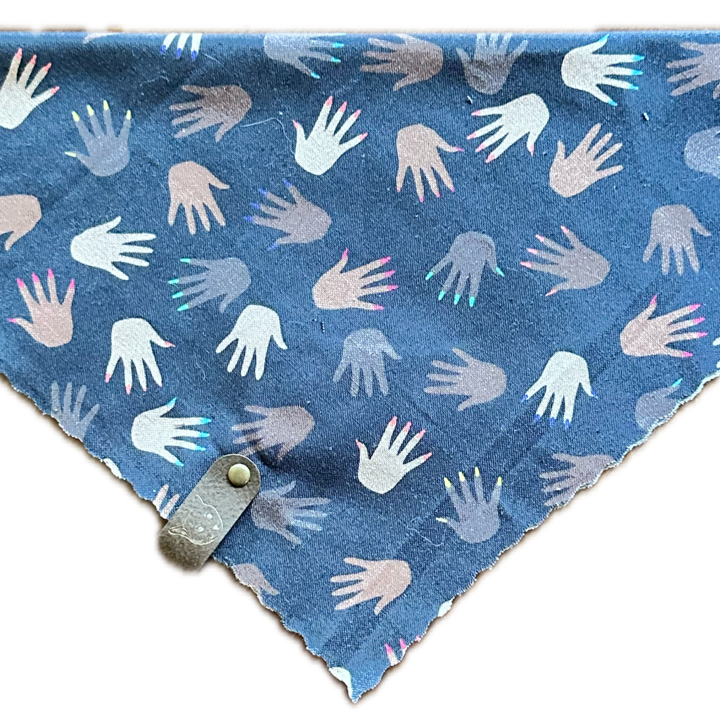 "Social Butterfly" Cat-Ker-Chief Cat Bandana