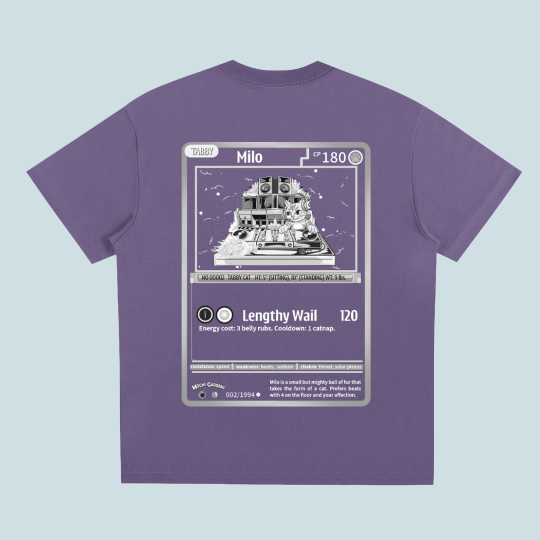 Milo Trading Card | Sorona Quick-Dry Tee
