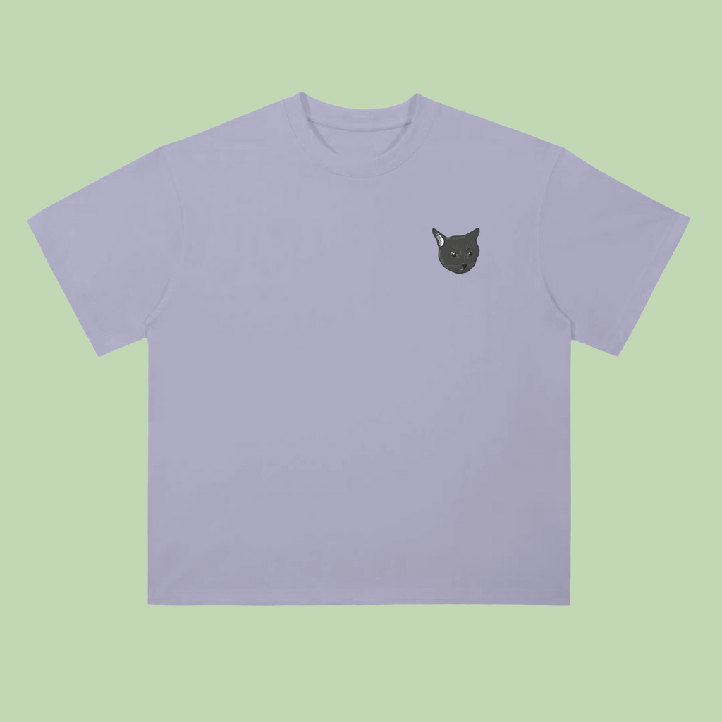 Mochi Trading Card | Drop Shoulder Tee - 300 GSM