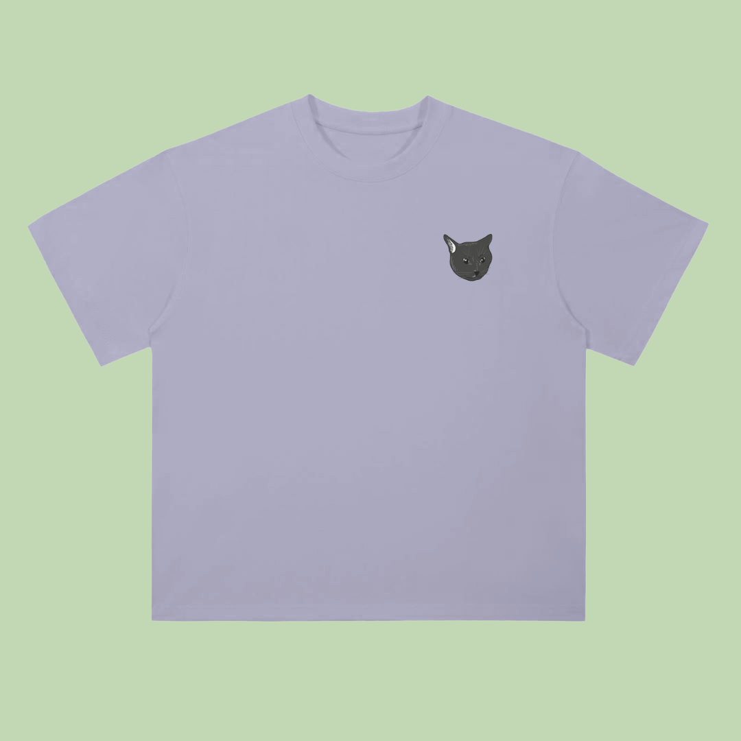Mochi Trading Card | Drop Shoulder Tee - 300 GSM