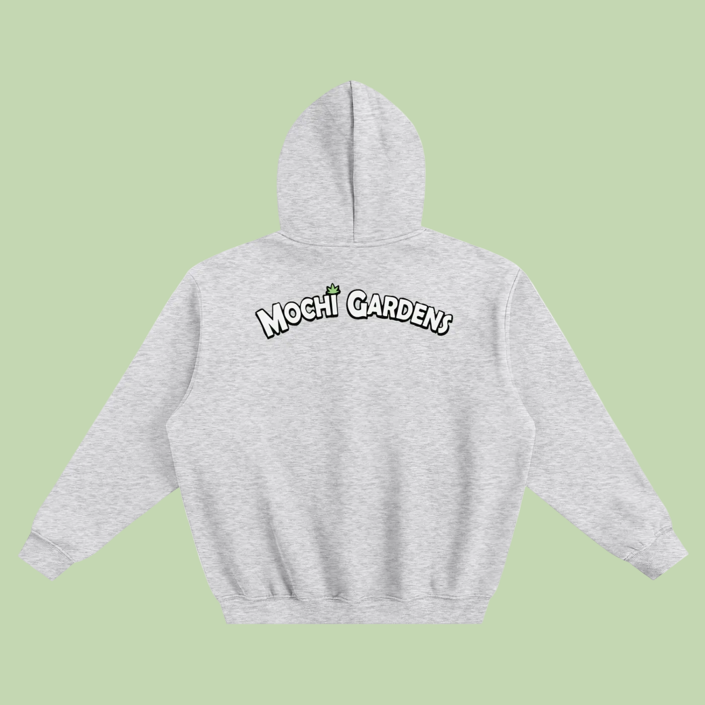 Classic Provisions | Mochi Gardens Fleeced Boxy Hoodie - 350 GSM