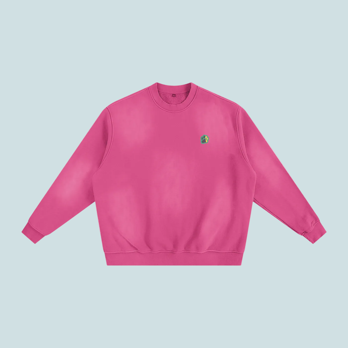 House Cats | Sunfaded BOUQS&CATS Fleeced Sweatshirt - 375 GSM