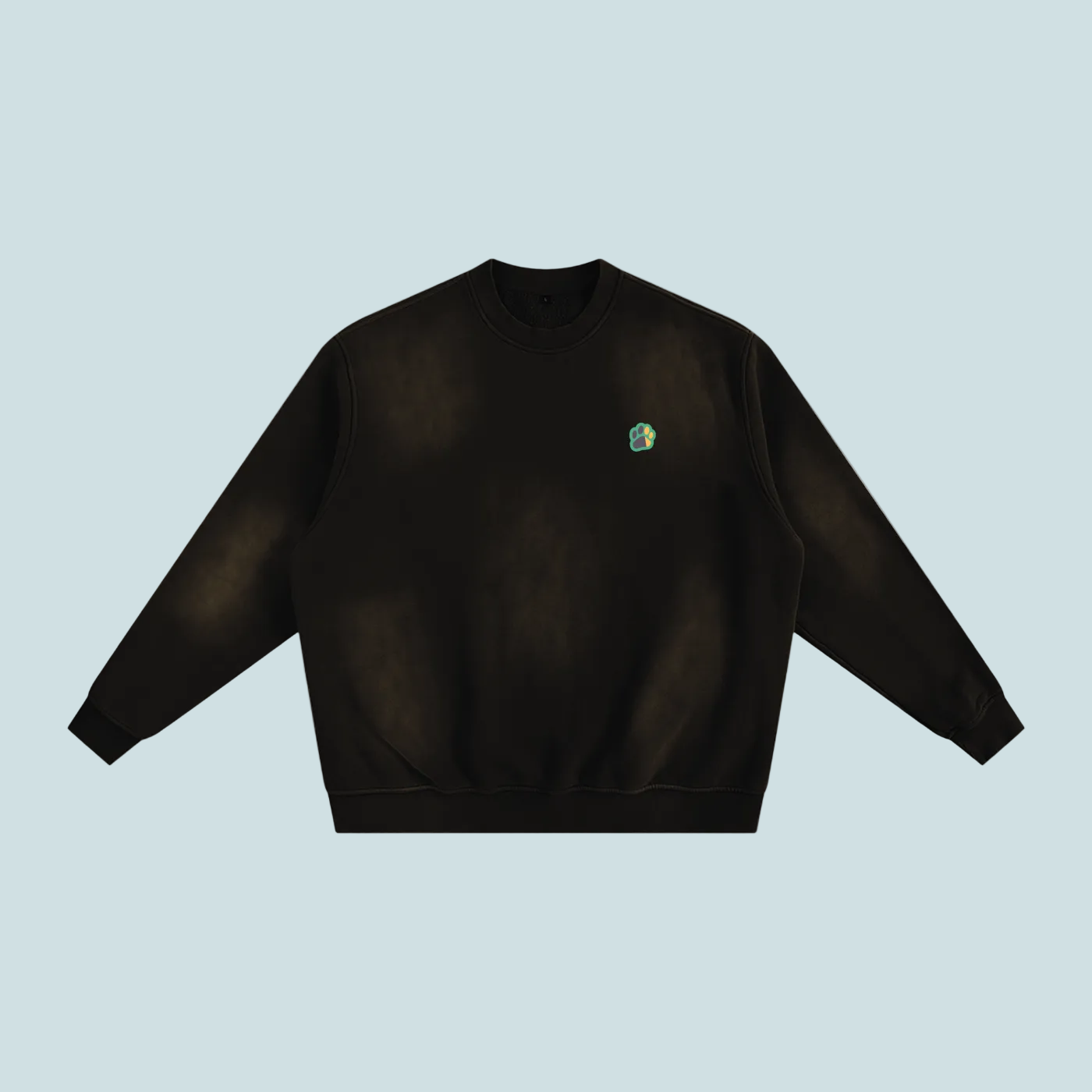 House Cats | Sunfaded BOUQS&CATS Fleeced Sweatshirt - 375 GSM