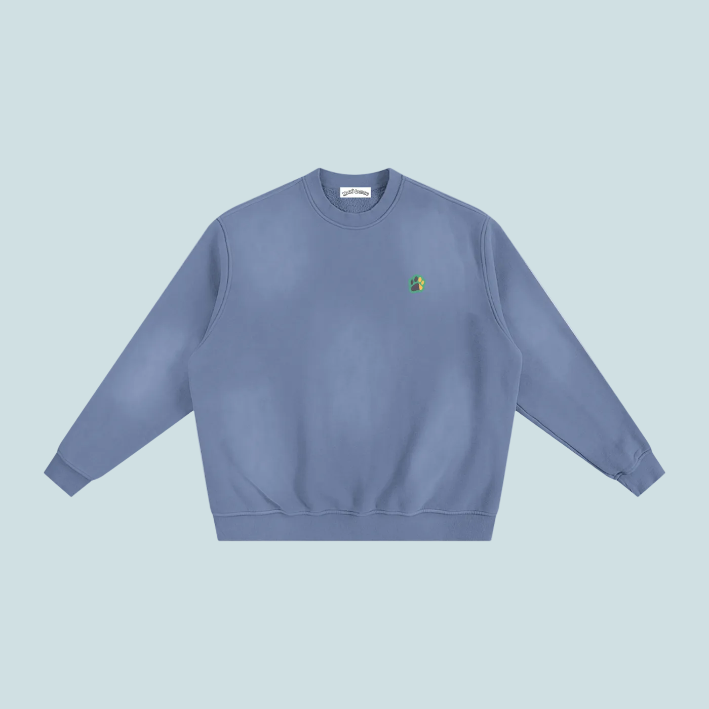 House Cats | Sunfaded BOUQS&CATS Fleeced Sweatshirt - 375 GSM