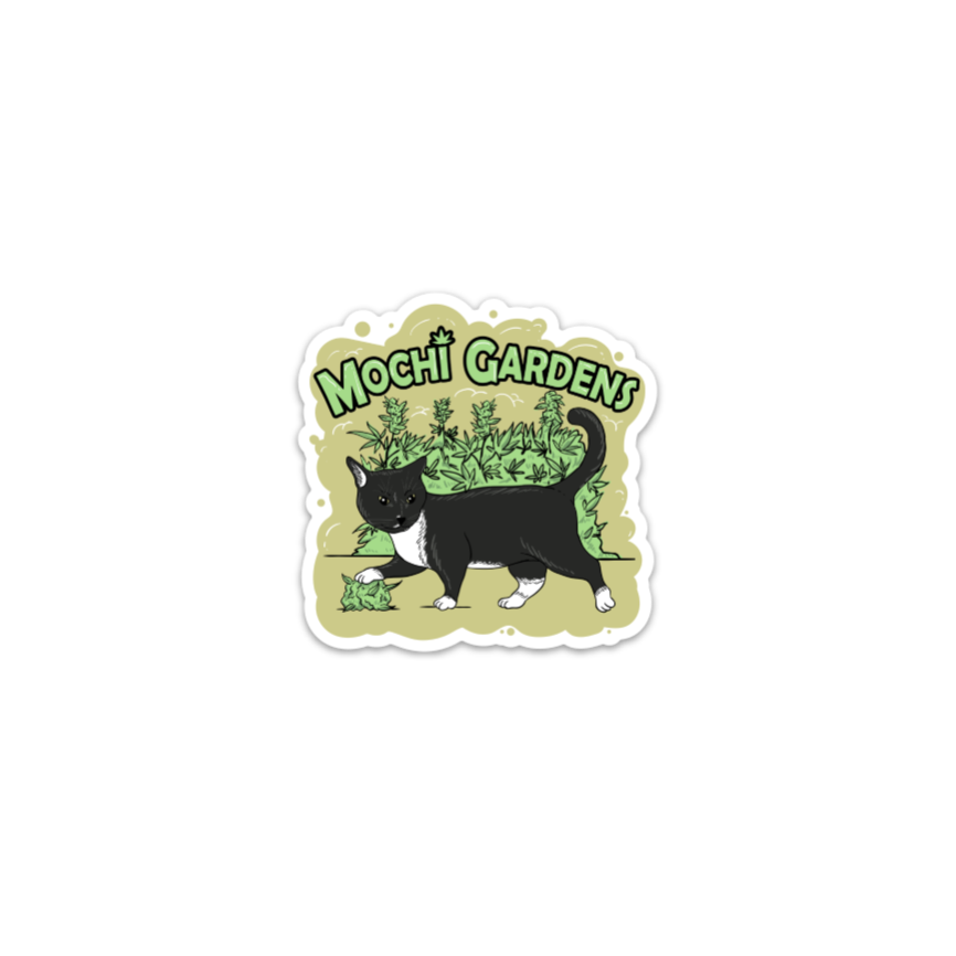 Mochi Gardens Classic Logo Mini Sticker