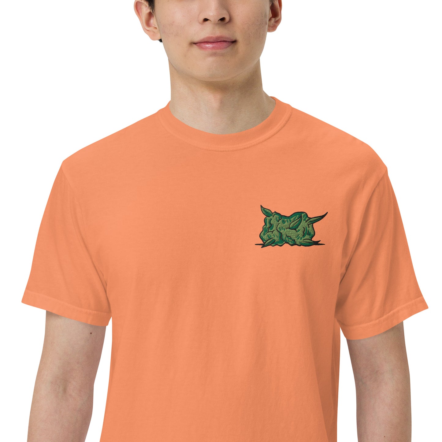 "Nug" Embroidered Garment-Dyed Heavyweight Tee
